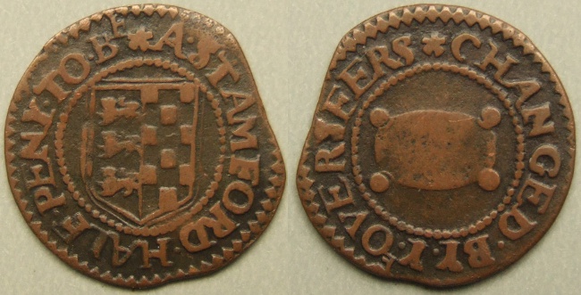 Stamford, borough issue halfpenny N2988